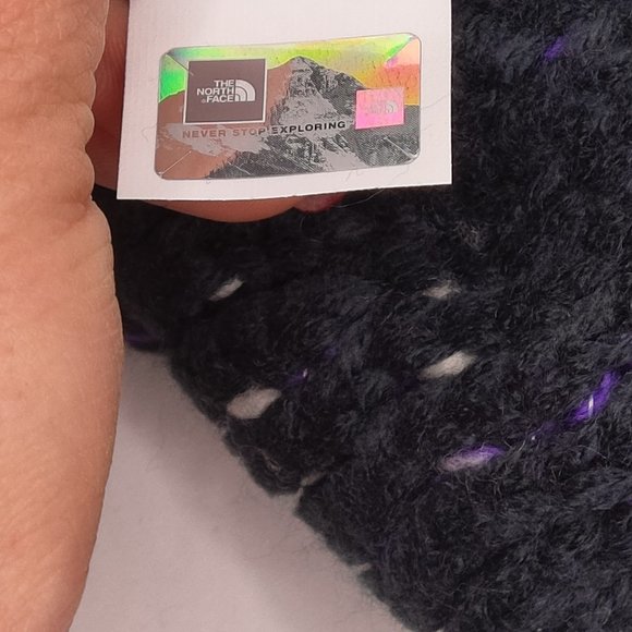 BNWT- The North Face Kaylinda Beanie Urban Navy/Deep Blue Color - Picture 7 of 7